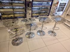 Plastic Patterned Urban Decay Stool set of 3