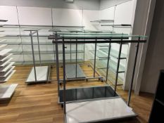 Glass Top Retail Units x 7