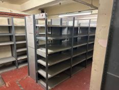 42 Bays of Metal Shelving