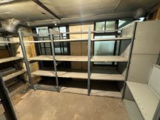 7 Bays of Metal Shelving