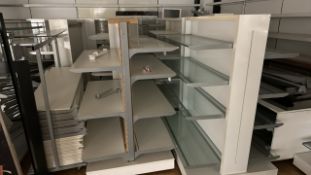 Dual Sided Display Gondolas x 6