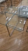 Glass Display Table