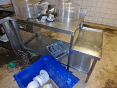 Stainless Steel Unit with Drawer