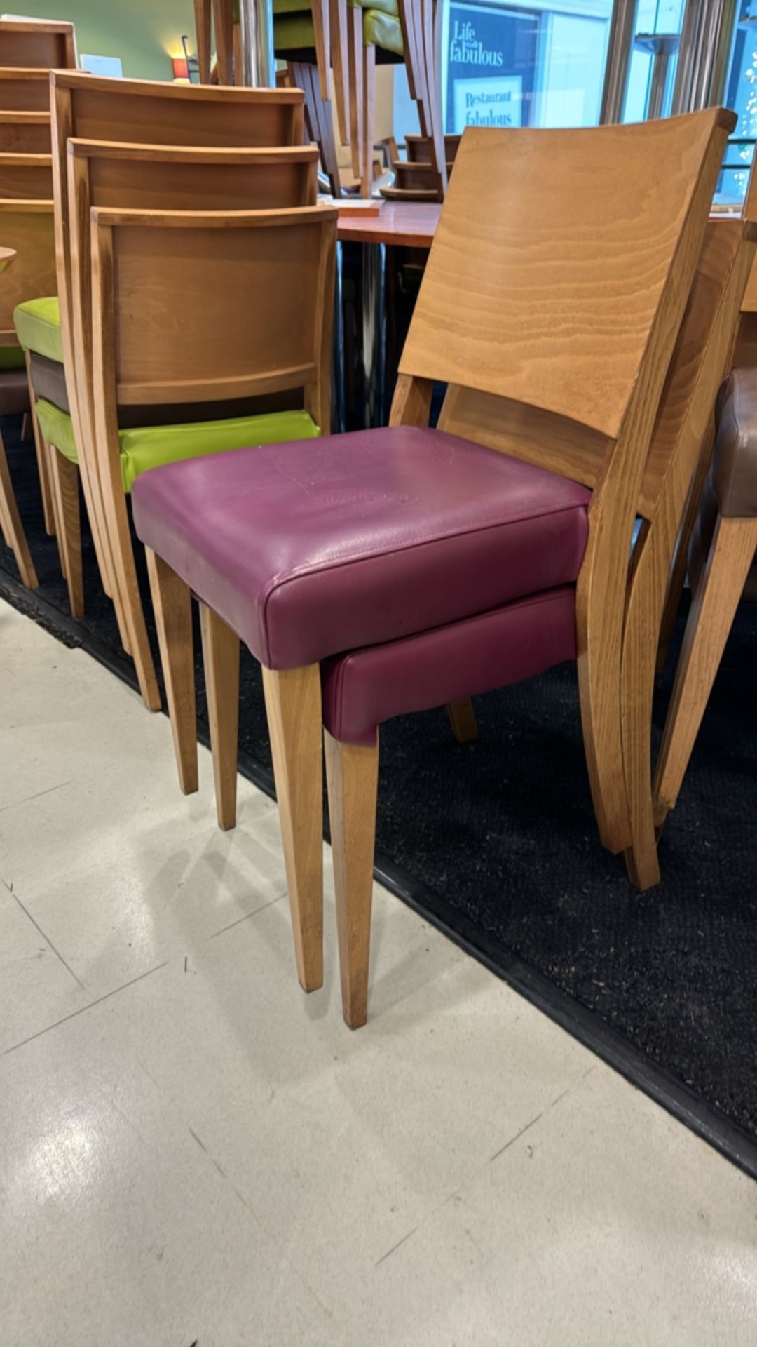 Job Lot Of Cafeteria Tables & Chairs - Image 2 of 7