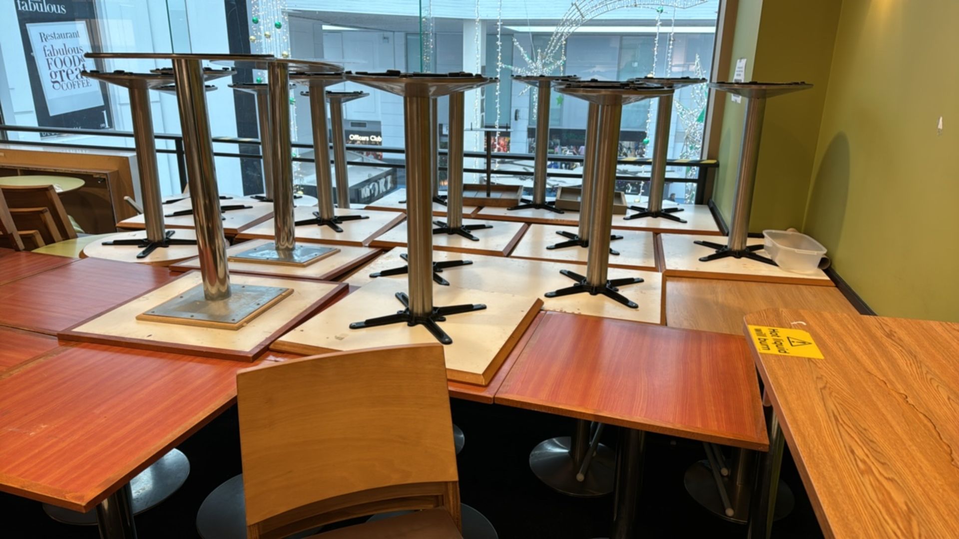 Job Lot Of Cafeteria Tables & Chairs - Image 5 of 7