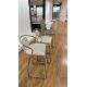 Set Of 3 Faux Leather Stools - Image 3 of 3