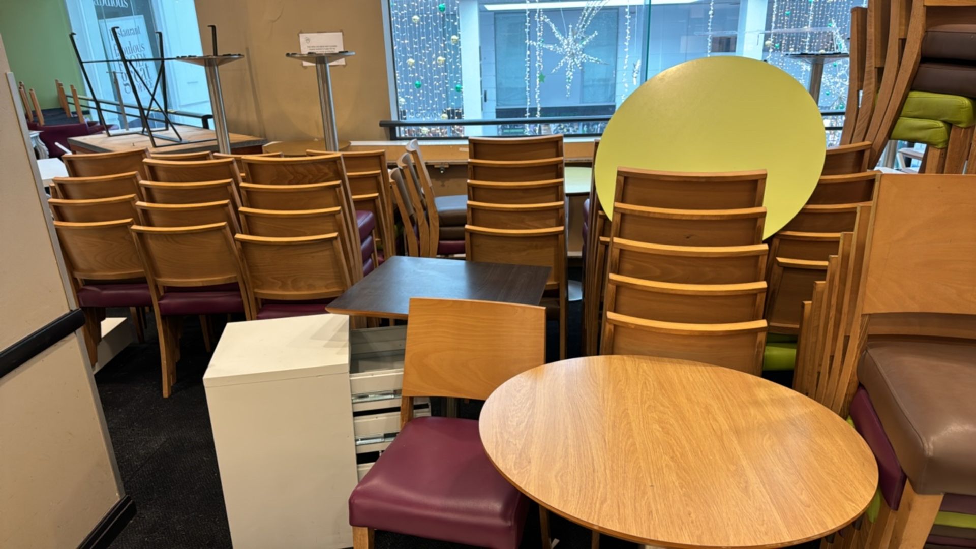 Job Lot Of Cafeteria Tables & Chairs - Image 6 of 7