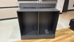 Grey Wood Display Unit