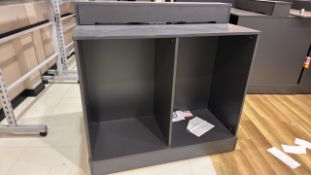 Grey Wood Display Unit