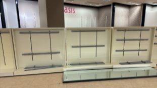 Dual Sided Display Gondolas x6