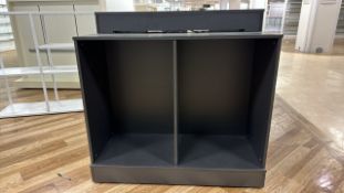 Grey Wood Display Unit