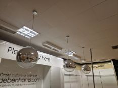 5 Glass Decorative Hanging Lights