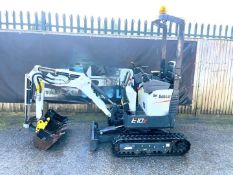 2021, BOBCAT E10Z EXCAVATOR