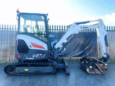 2020, BOBCAT E27Z EXCAVATOR