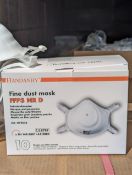 NO RESERVE - HY9630 FFP3 Particulate Masks (5 x boxes of 200 - 1000 units total)