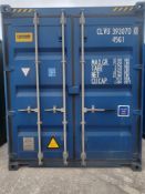 NO RESERVE - 40ft Shipping Container - ref CLVU3930700