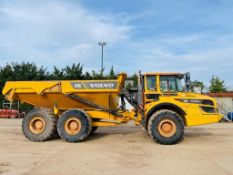 2021 - VOLVO A 30 G DUMP TRUCK