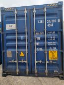 NO RESERVE - 40ft Shipping Container - ref CICU2473930