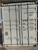 NO RESERVE - 40ft HC Shipping Container - ref CICU9560810