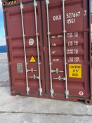 40ft HC Shipping Container - ref XHCU5276677