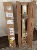 Full Set CNC Machine Floor Mounted, Long Range Safety Barriers & Light Beam Curtain.