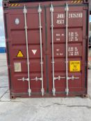 40ft HC Shipping Container - ref JHBU2025290 - NO RESERVE