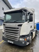 SCANIA G410 - 6x2 Tractor Unit (VRN - PK64 YBY) Ex-Sports Direct Fleet, Owned - Sports Direct