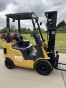 2016, CATERPILLAR - 1.5 Tonne Gas Forklift (Container / Triple Mast) - 3400 Hours