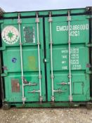 Shipping Container - ref EMCU2466000 - NO RESERVE (40’ GP - Standard)