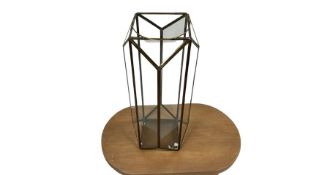 Tall Glass Terrarium Lantern
