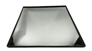 Amara Large Black Square Mirror