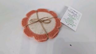 Hessian Coasters