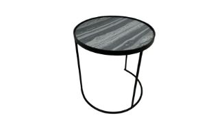 Luxe Round Table With Marble Top