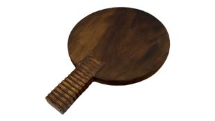 Amara Dark Wood Round Cutting Board