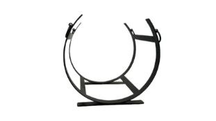 Black Metal Log Holder