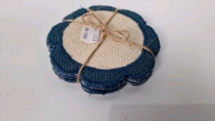 Hessian Coasters