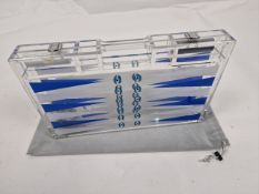 Acrylic Backgammon Game