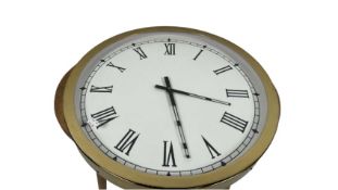 Gold Frame Wall Clock