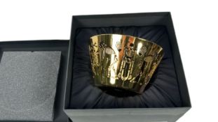 Ghidni 1961 Perished Large Bowl Polished Gold