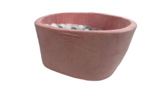 Pink Foam Ball Pit With Balls