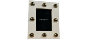 White Studded Amara Desing Picture Frame