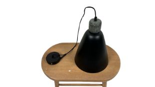 Anna Design Black Cone Ceiling Light