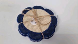 Hessian Coasters