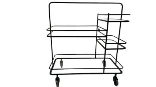 Amara Design Glass Drinks Trolley
