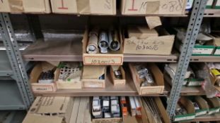 Assorted bulbs And 1 Run of Shelving - NO RESERVE