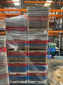 Pallet of Blue 75cl Wine Glasses