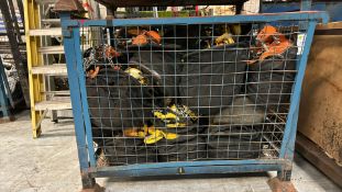 1 x Metal Crate / Cage of industrial steel rigging