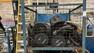 1 x Metal Crate / Cage of industrial steel rigging