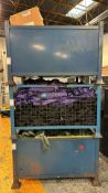 3 x storage crates / containers & contents