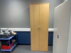 Pine Effect Storage Cabinet